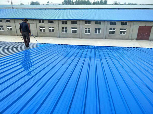 浉河 彩钢瓦喷漆翻新工业厂房、仓库